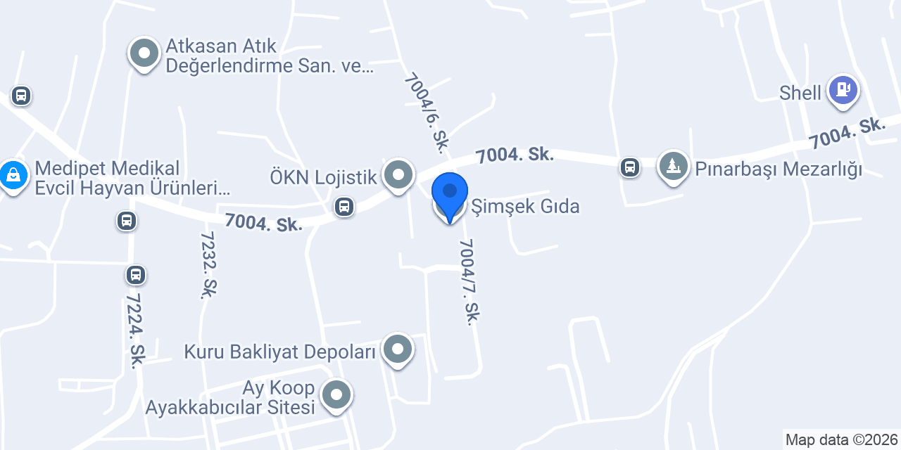 Şimşek Gıda konumu