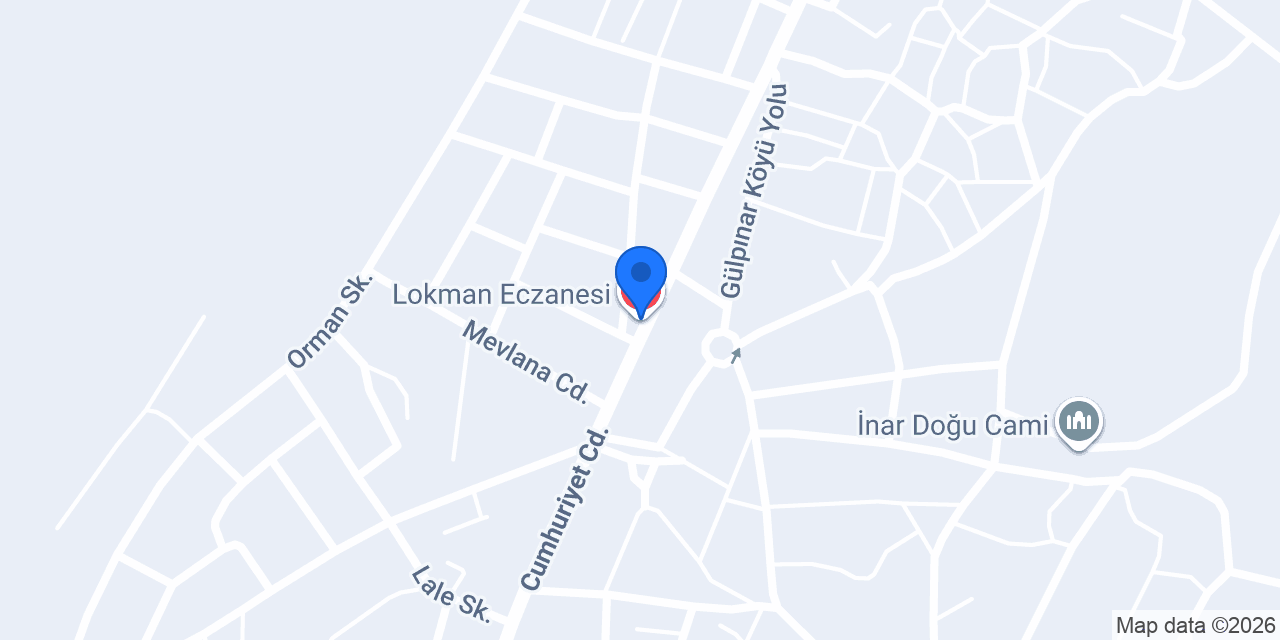 Lokman Eczanesi konumu