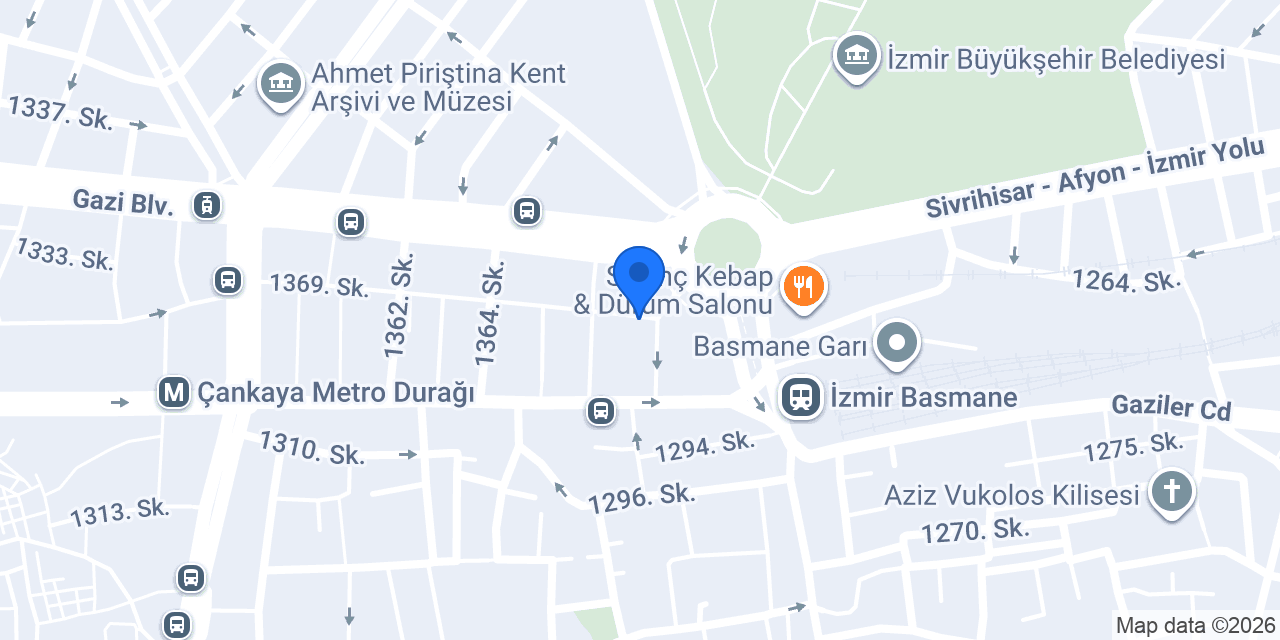 Çankaya Fast Food konumu