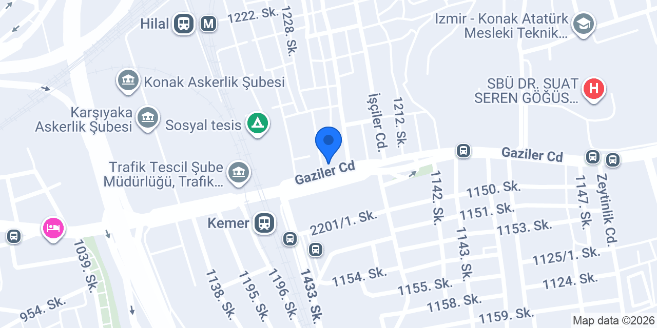 Akpınar Hotel konumu