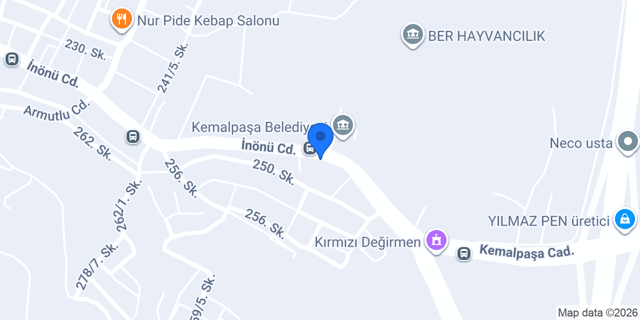 İZMİR SPİL İNŞAAT konumu