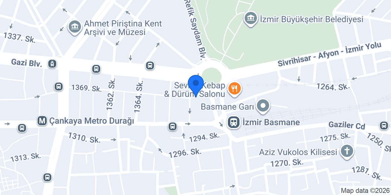 Onar Hukuk Bürosu konumu