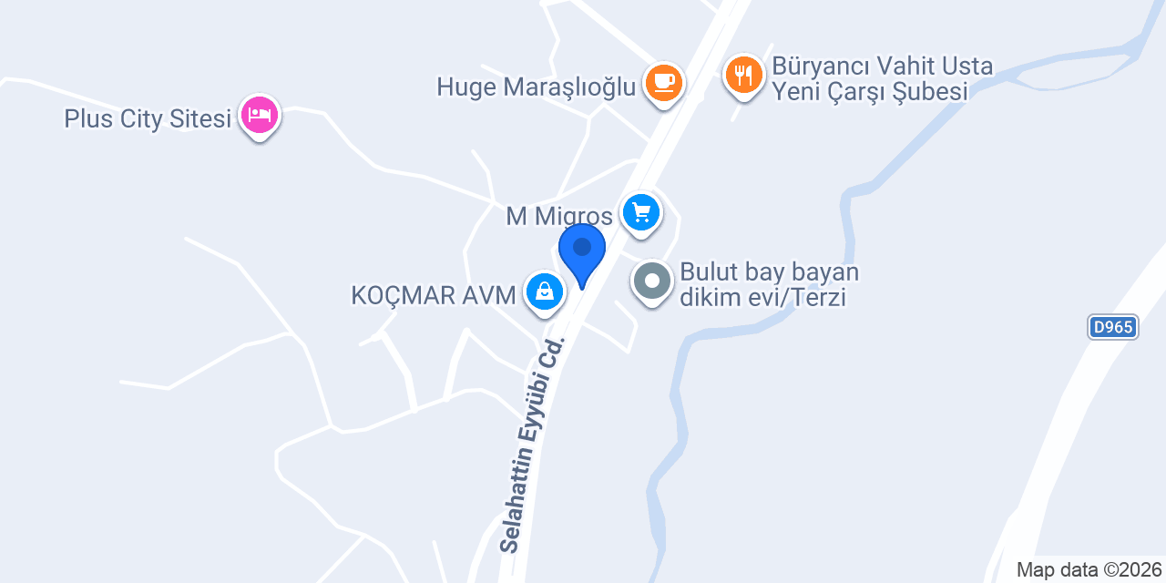 Lila Bayan Kuaförü konumu