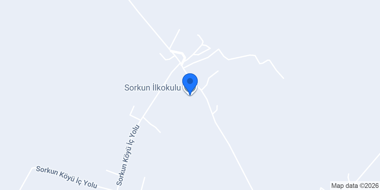 Sorkun İlkokulu konumu