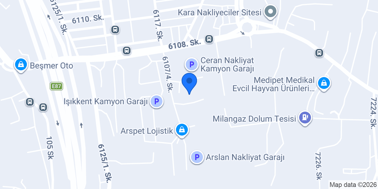 AKGÜN KARGO konumu