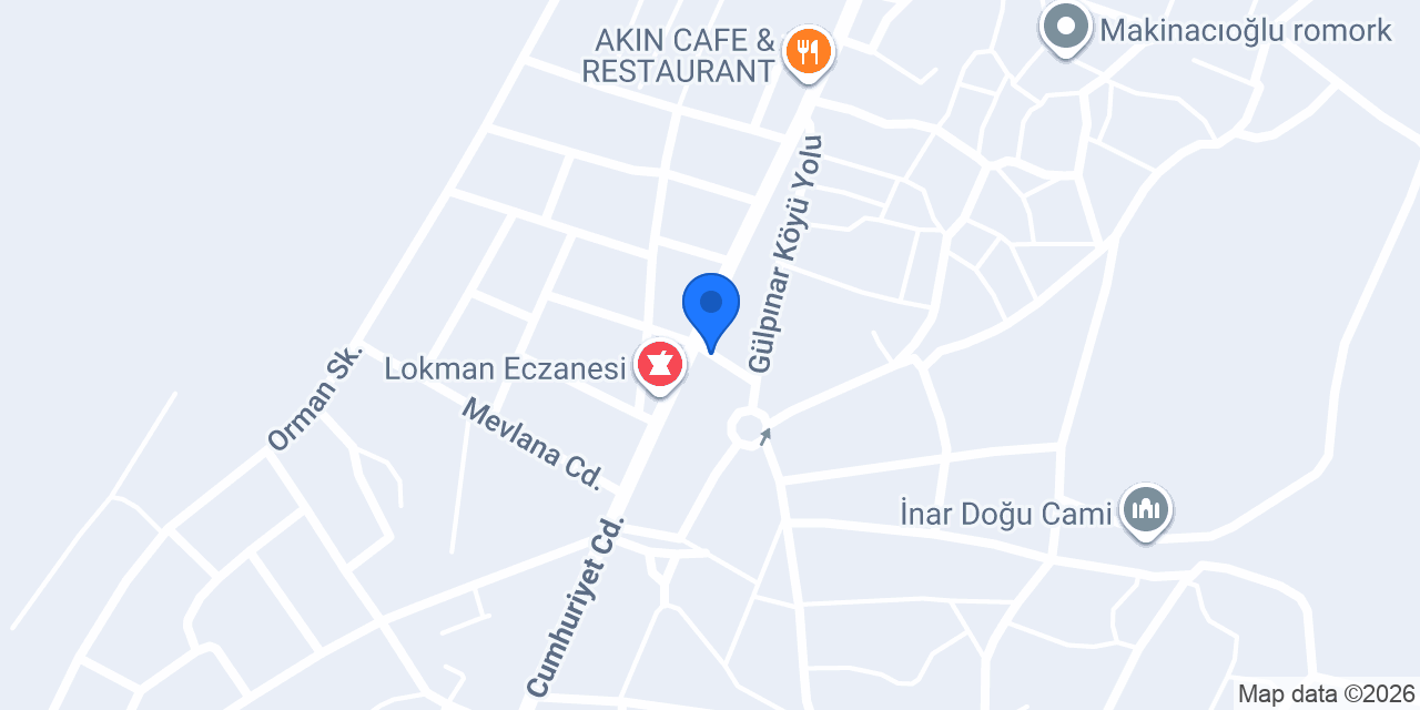 ÇEÇEN CAFE-MARKET konumu