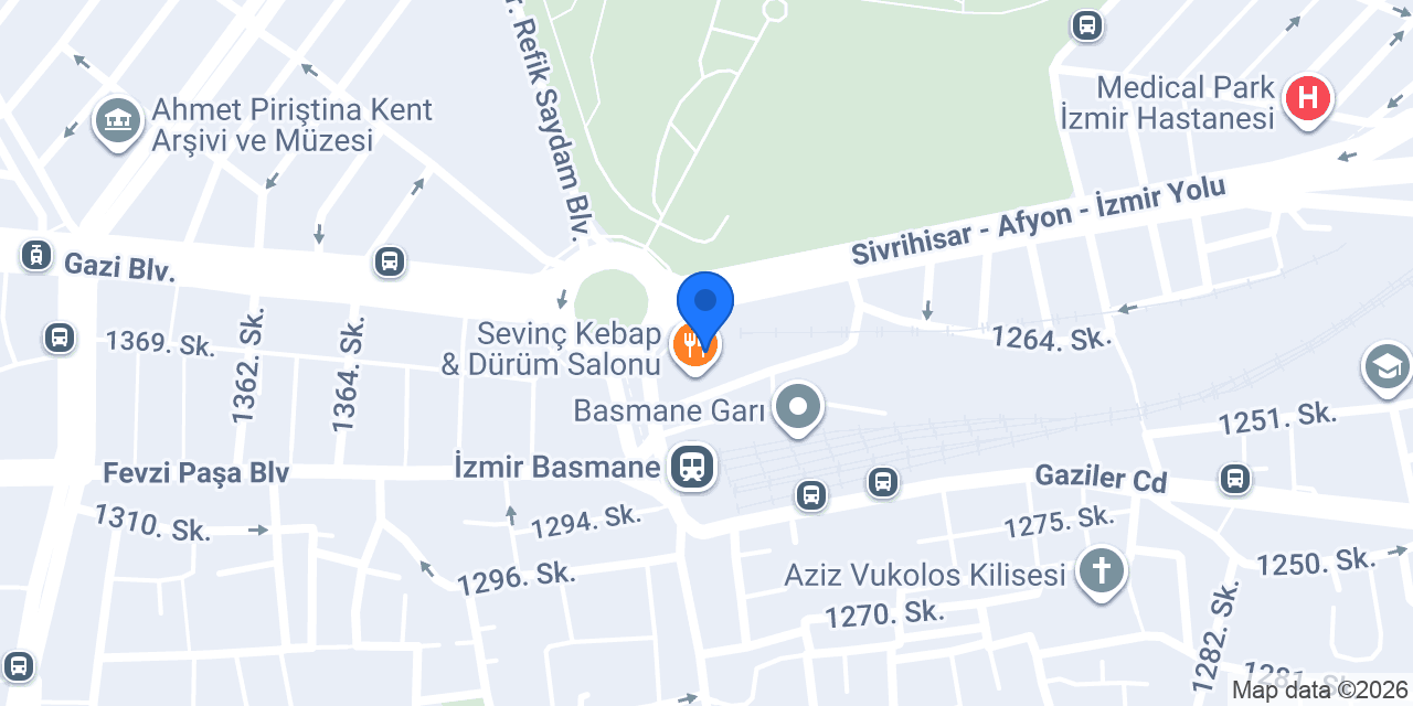 Aybek Kırtasiye konumu