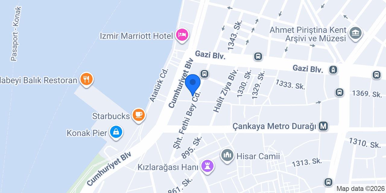 İzmir Duayen Akademi konumu