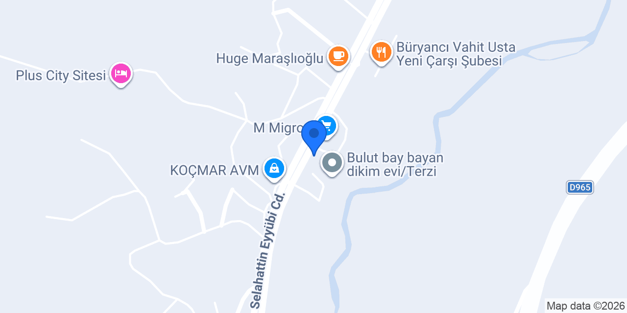 Köftecim konumu