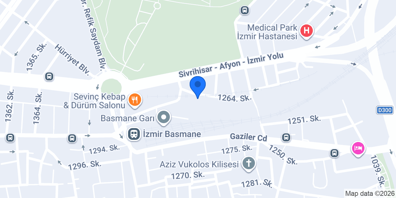 Akdeniz Tekstil konumu