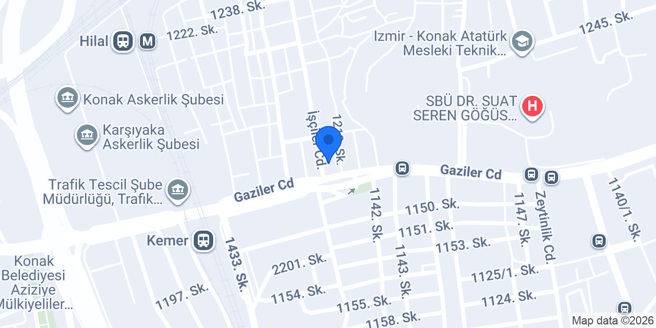 Ödemiş Köftecisi konumu