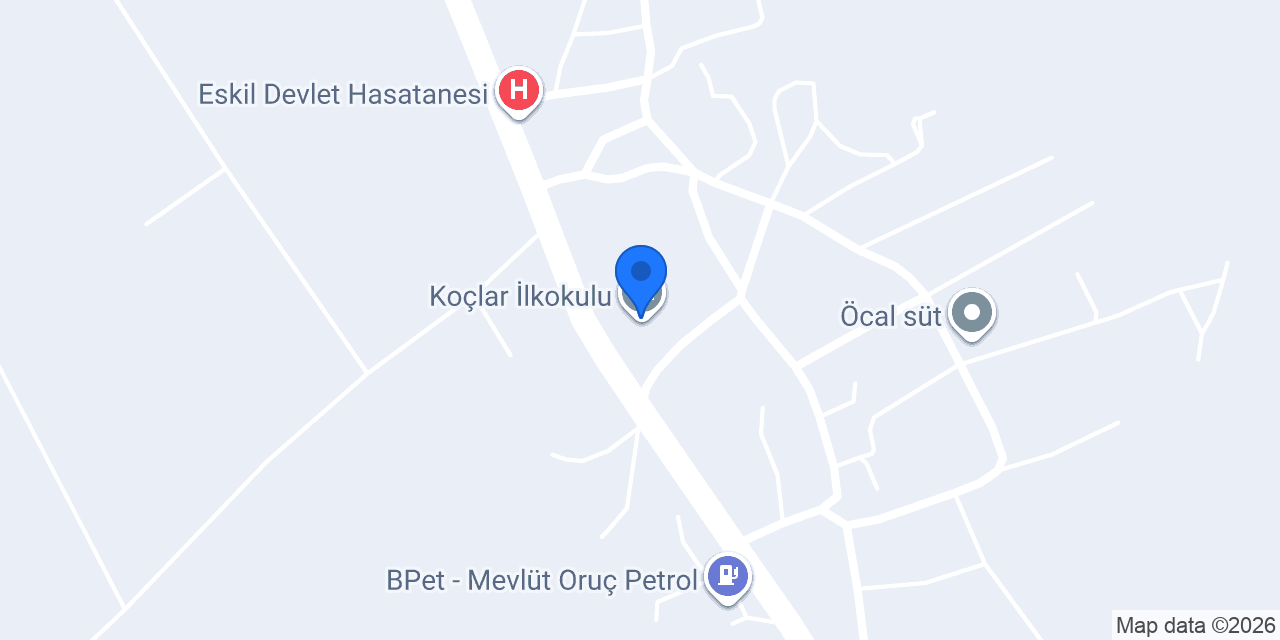 Koçlar İlkokulu konumu