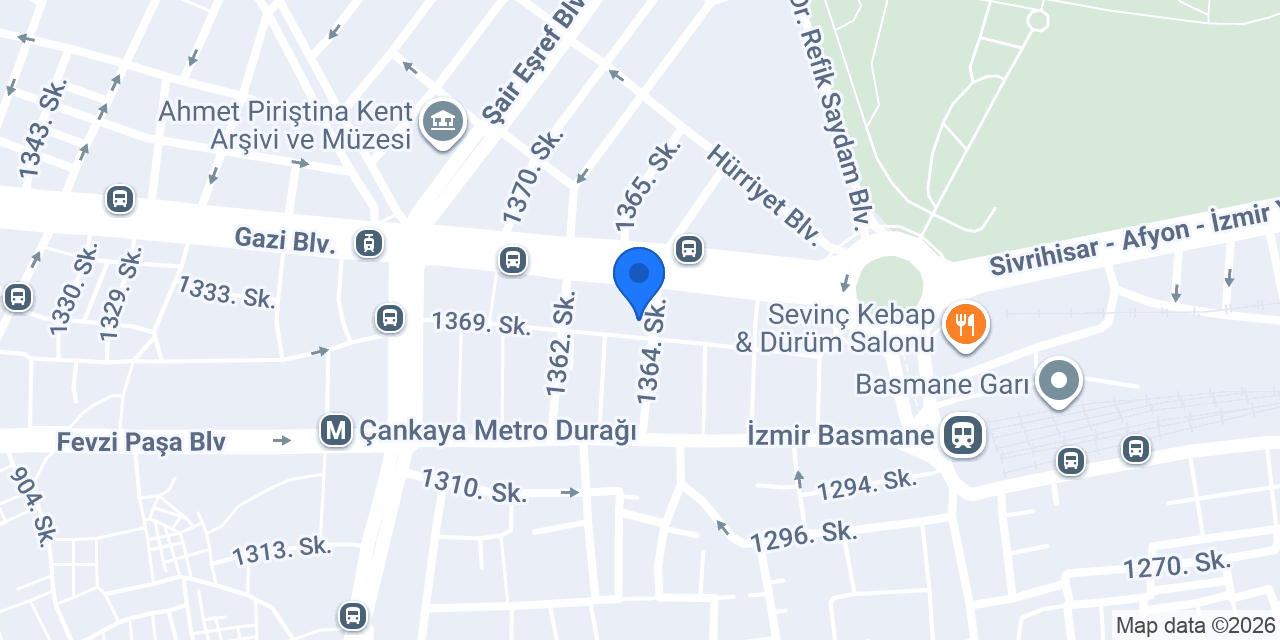 Piano Hotel Izmir konumu