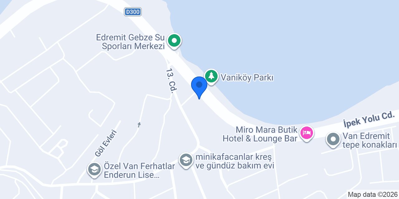 Ziraat Bankası Edremit/Van Şubesi konumu