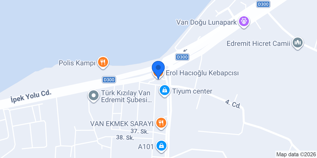Erol Hacıoğlu Kebapcısı konumu