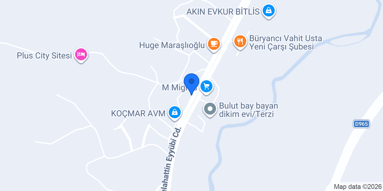 PLATİN BİLARDO BİTLİS konumu