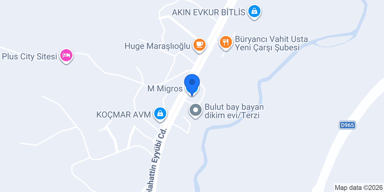 M Migros konumu