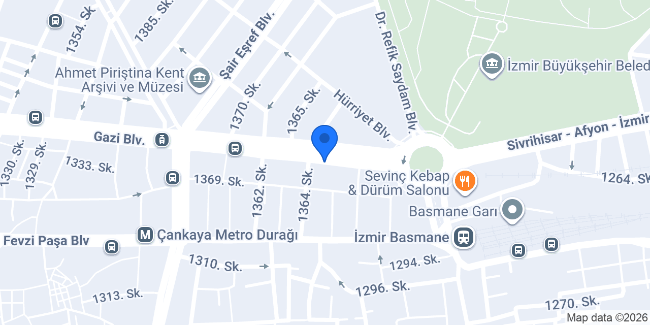 Efehan Hotel | İzmir Çankaya Otel konumu