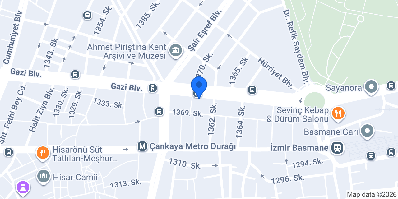 Emek Elektronik konumu