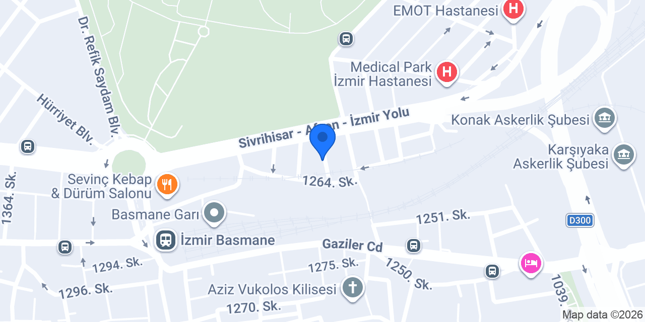 Avin Hotel konumu