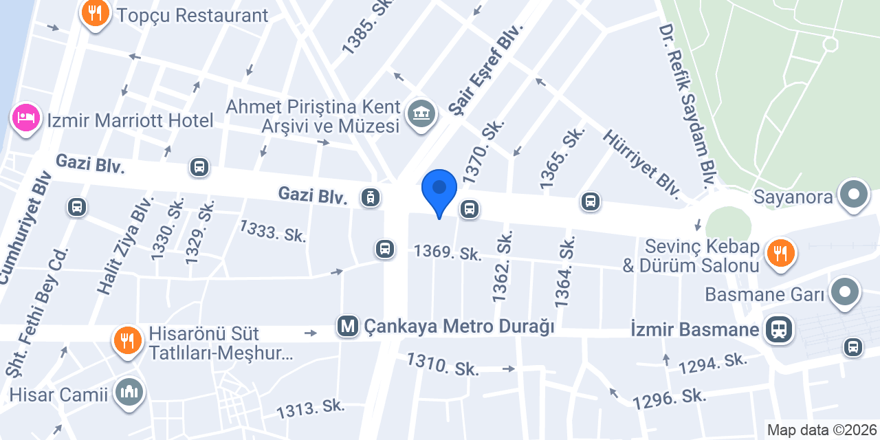 Avukat Çiçek Özkale Aracı konumu