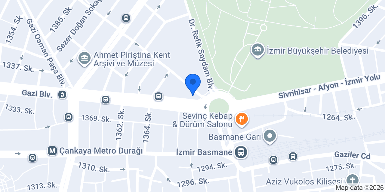 Çardak Taksi konumu