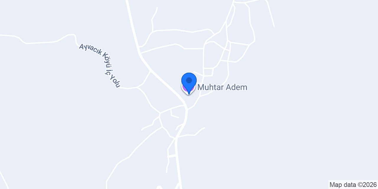 Muhtar Adem konumu