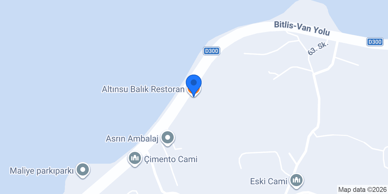 Altınsu Balık Restoran konumu