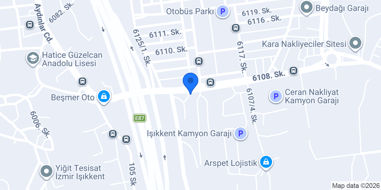Uğurlu Oto Lastik konumu