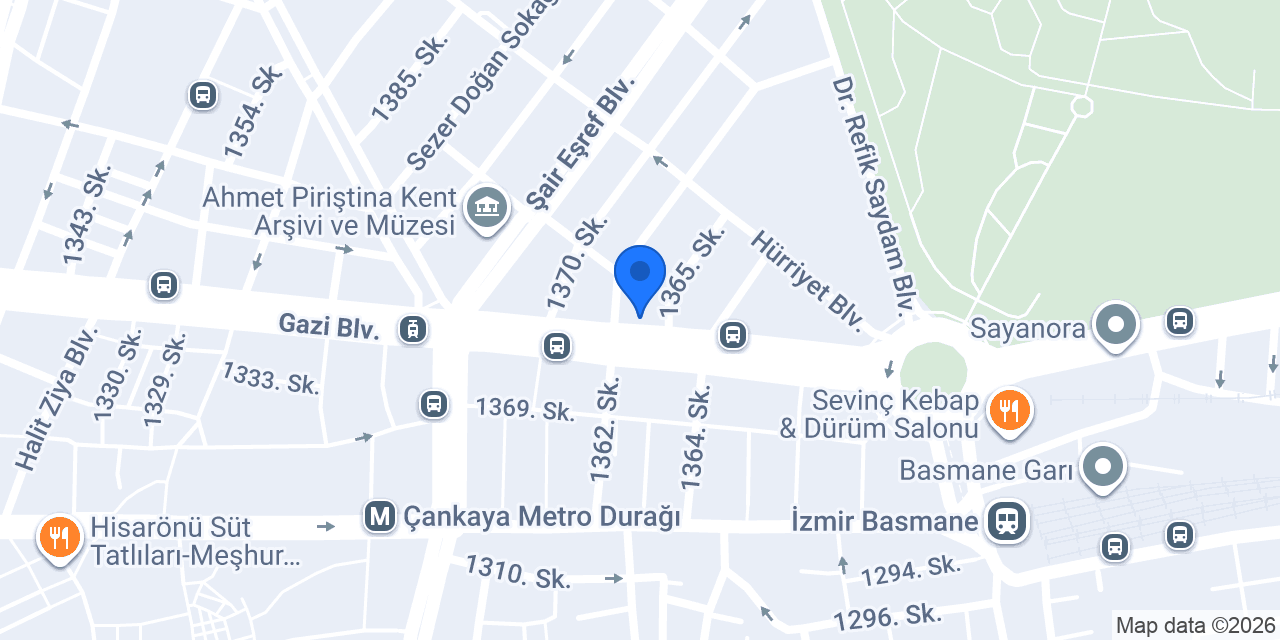 Bağırzade Bilişim Reklamcılık Ltd. konumu