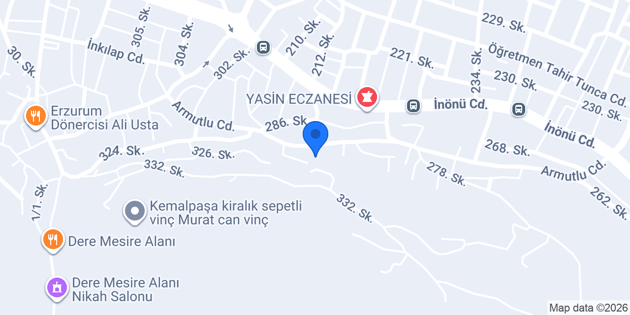 Hantat Gıda konumu