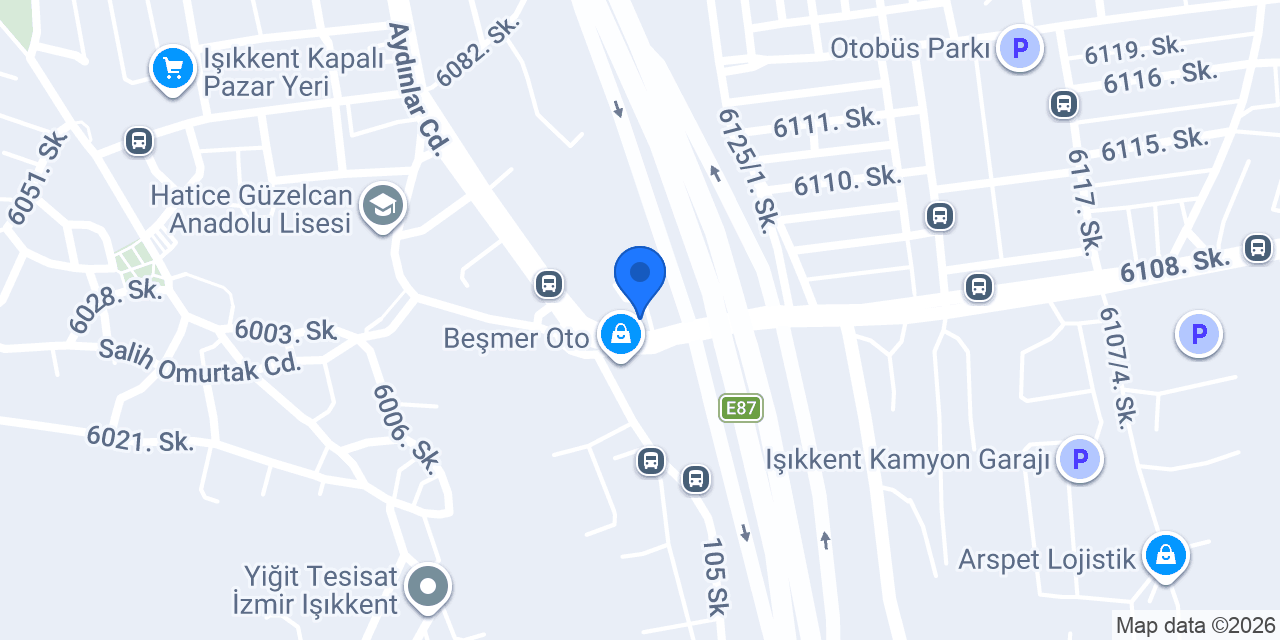 Efendel Konteyner konumu
