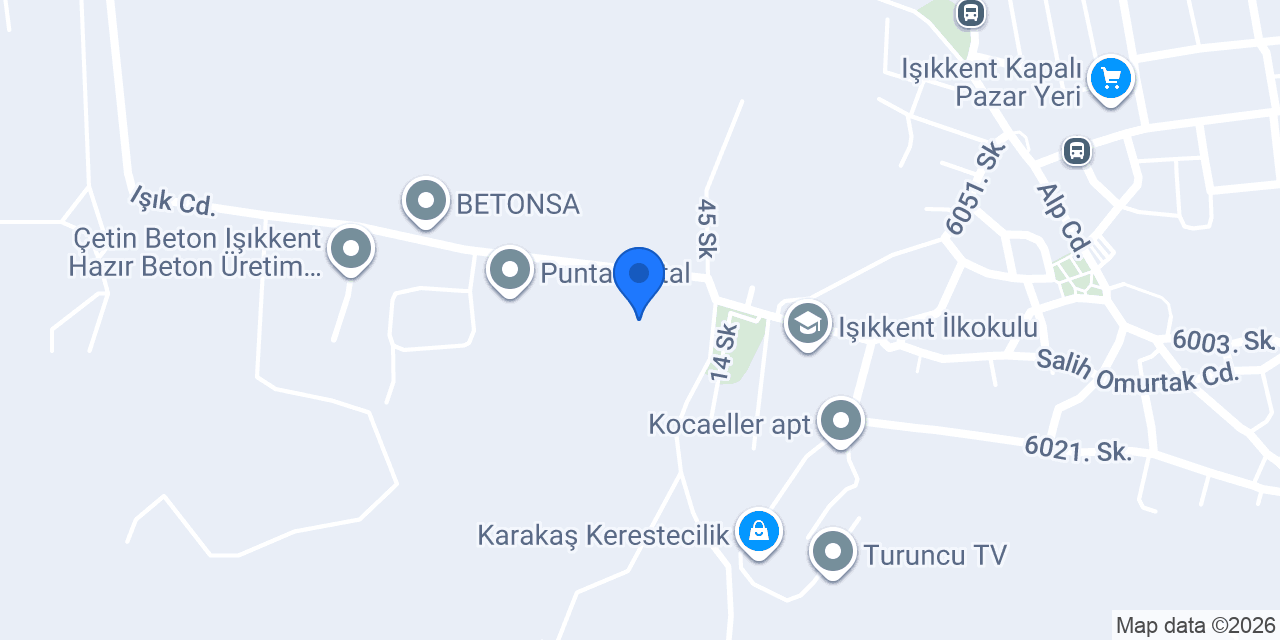 Dere Beton konumu