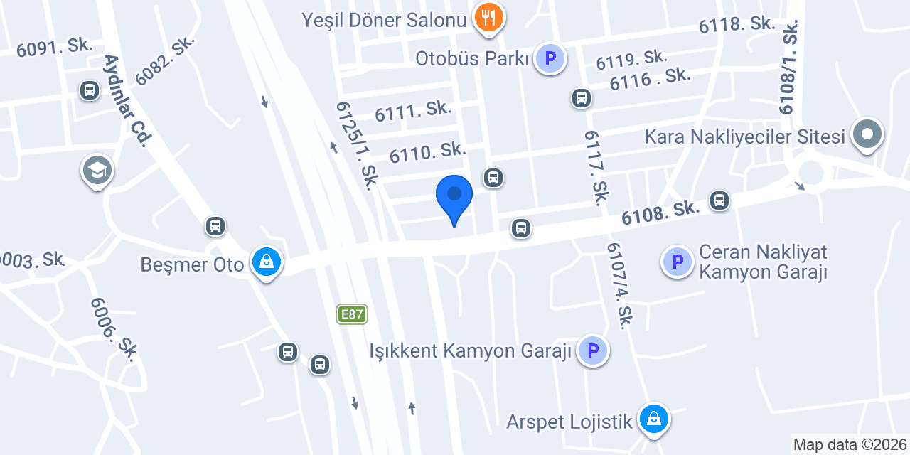 Gümüş Oto Lastik konumu