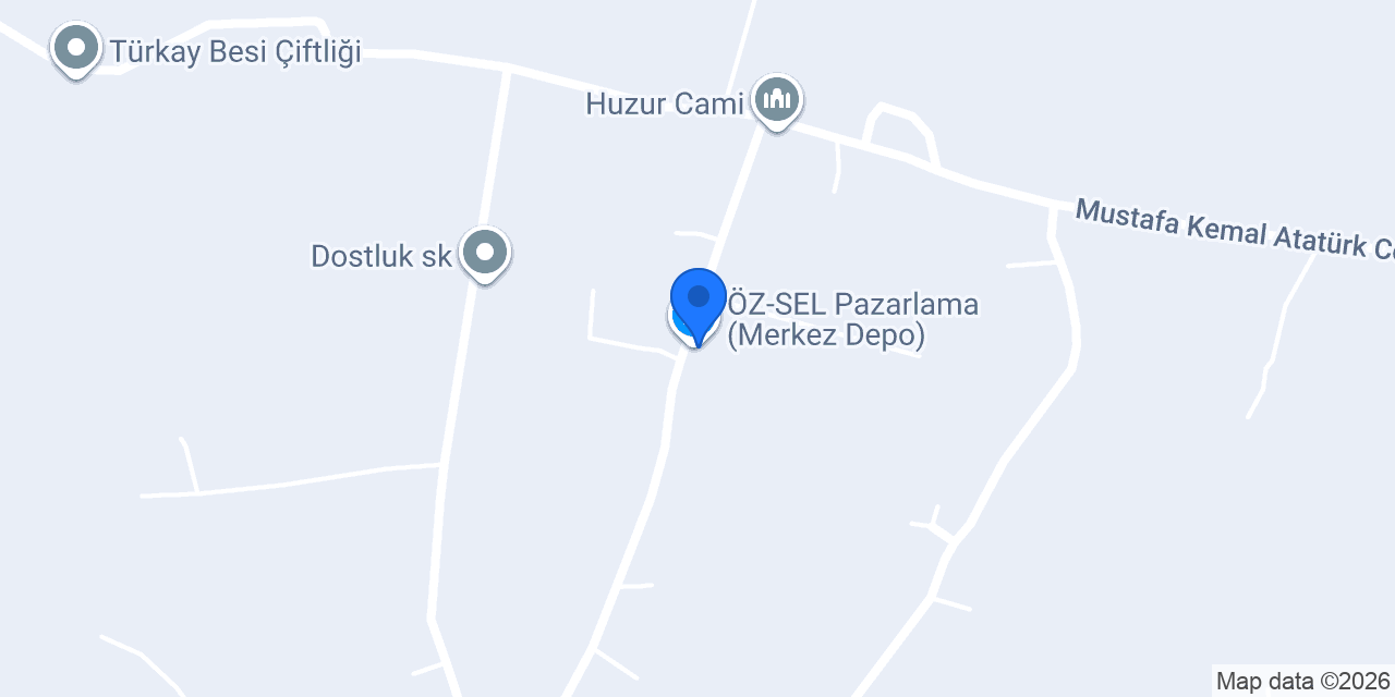 ÖZ-SEL Pazarlama (Merkez Depo) konumu