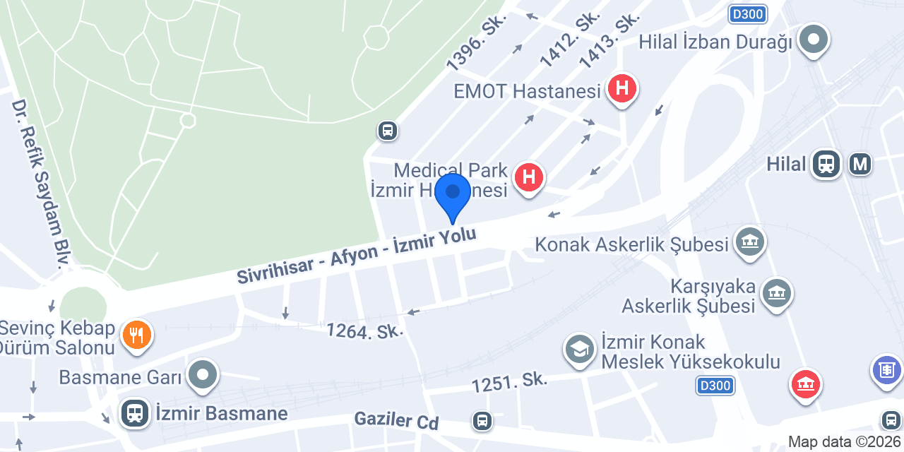 Yağız Süpermarket konumu