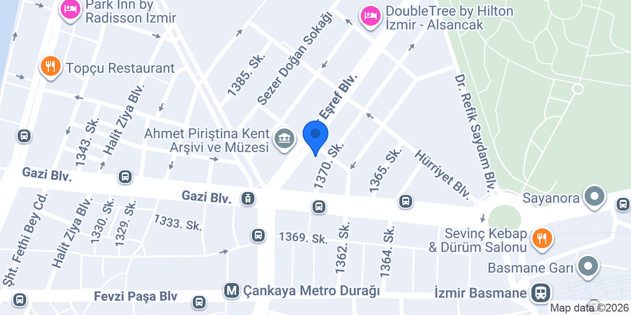Altınkum Emek Apart konumu