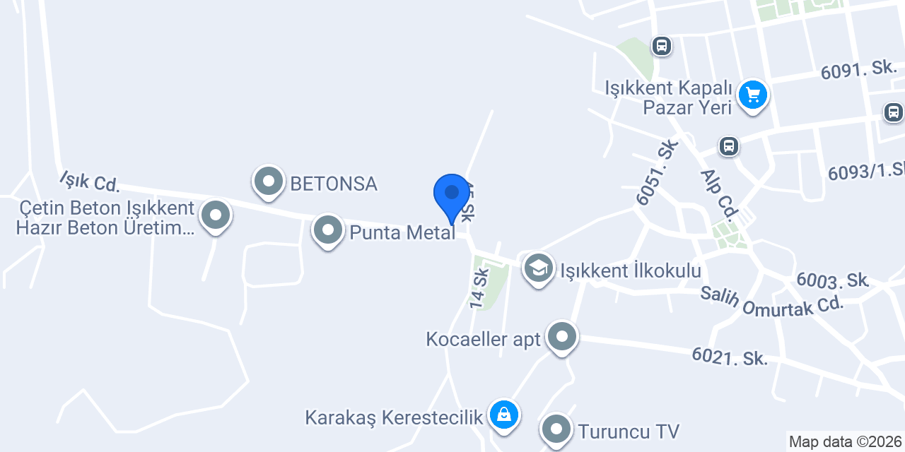 TKS Kauçuk konumu
