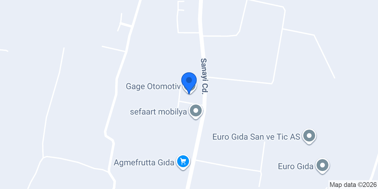 GAGE HAVACILIK konumu