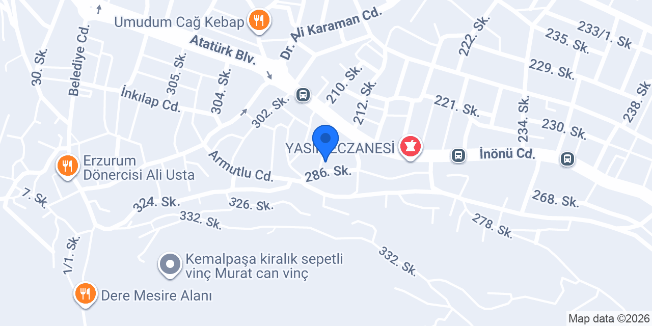 Kök mobilya konumu