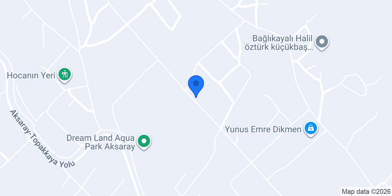 ÖZEL AKSARAY BAKIM MERKEZİ konumu