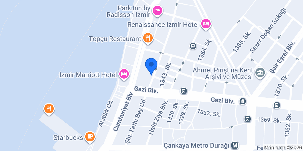 AÖG Avukatlık Bürosu konumu