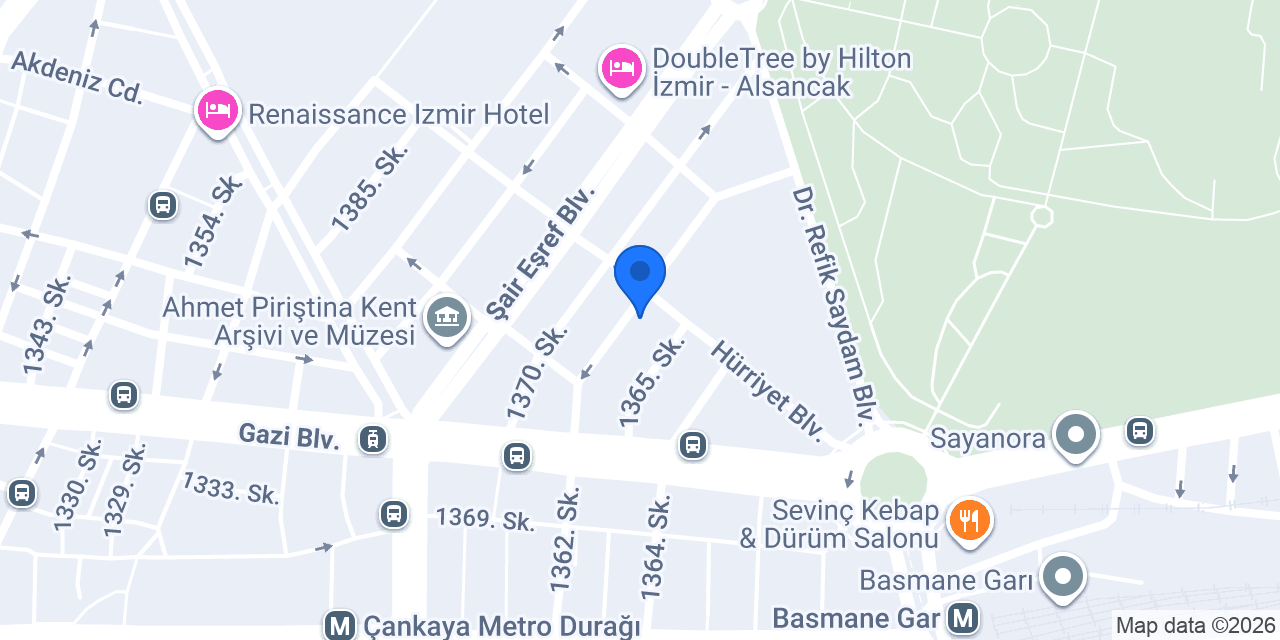 1K Bina ve Site Yönetimi konumu