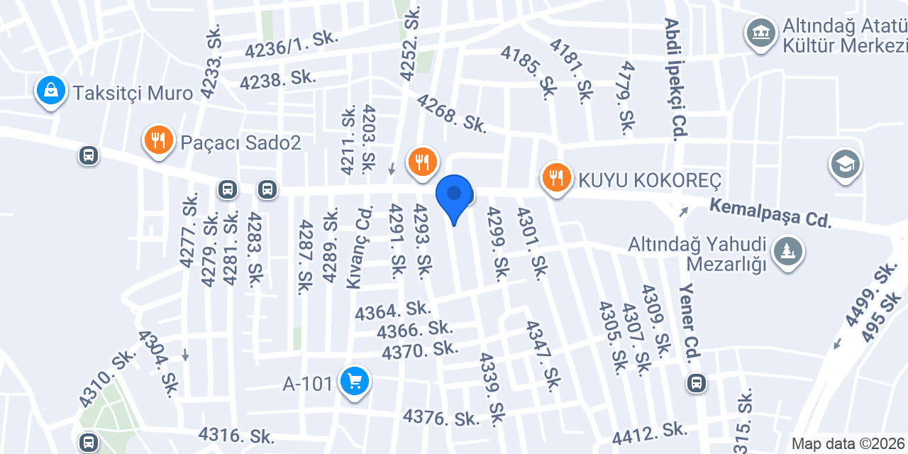 Seda Öztürk Studio konumu