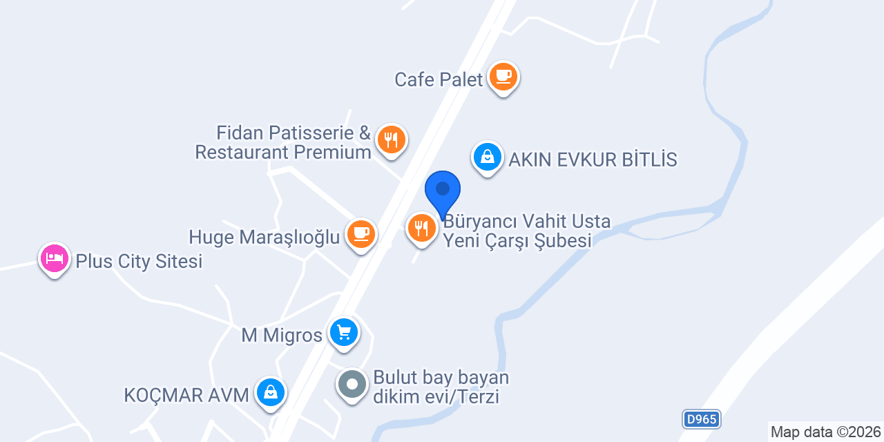 YATAŞ BEDDİNG konumu