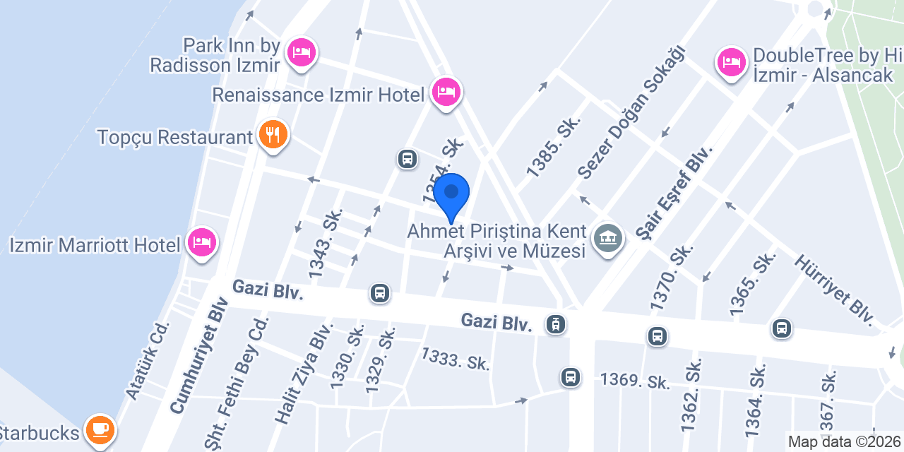 Çatak Diş Deposu - İzmir Şubesi konumu