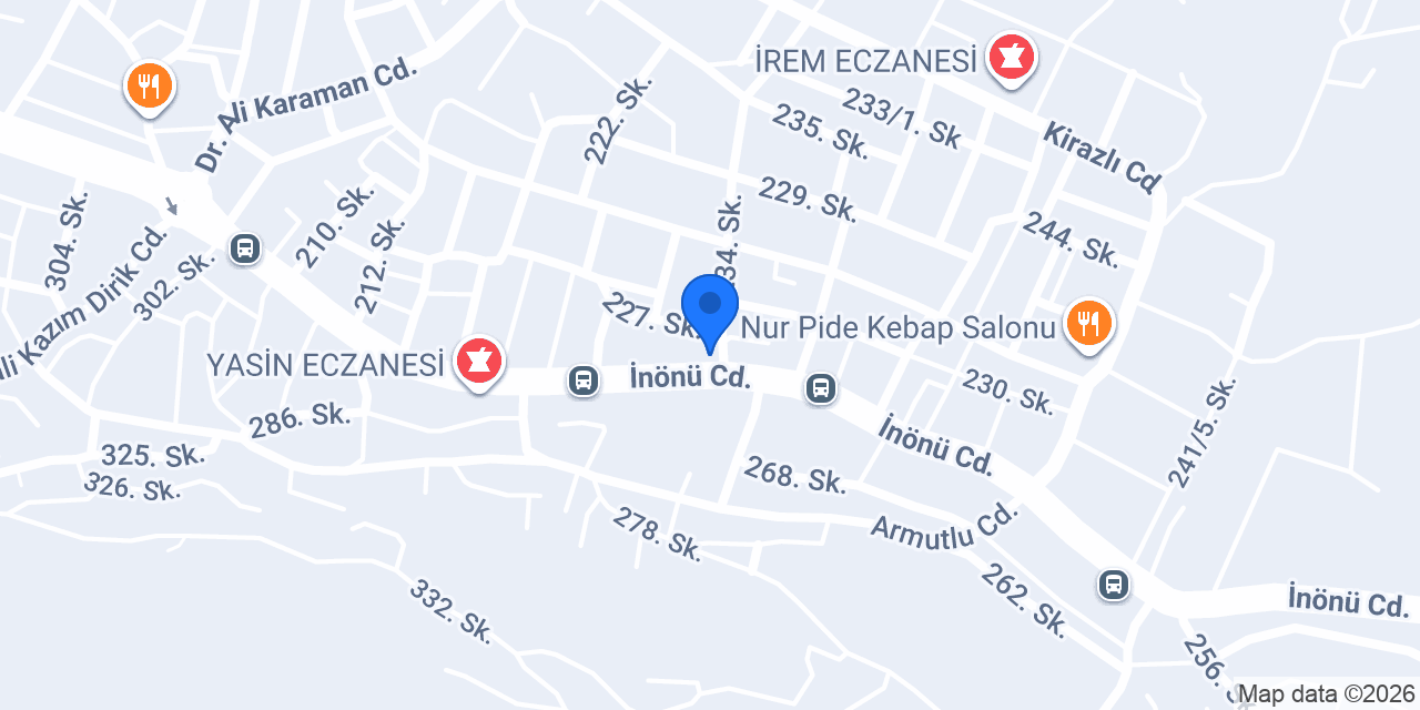 ŞİŞMAN BURGER&SANDVİÇ konumu