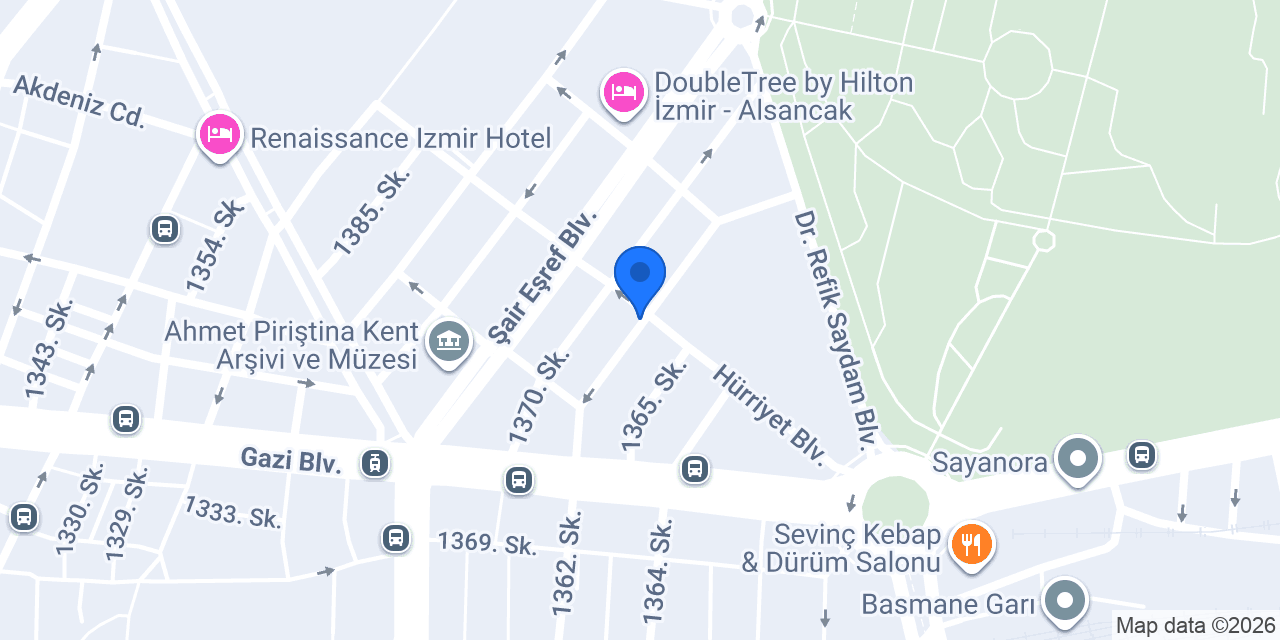 Kamar Sigorta Arac. Hiz. Ltd. Şti. konumu