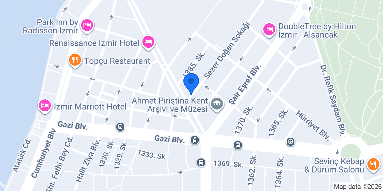 Taft Mimarlık konumu
