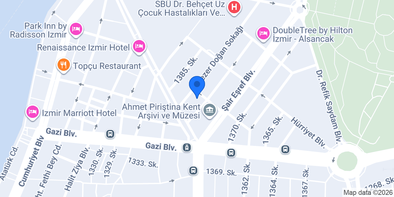 Antitoros Hukuk Bürosu konumu